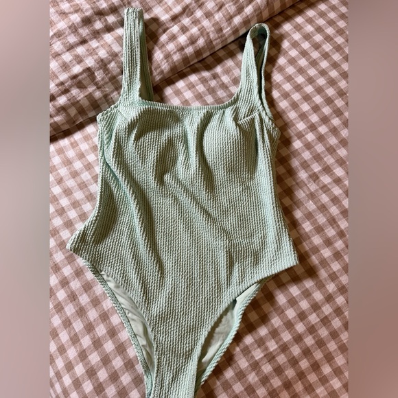 H&M Other - H&M Light Green Textured swimsuit